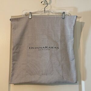 Donna Karan New York Dust Bag 20x20 Gray Black DKNY Designer Logo
